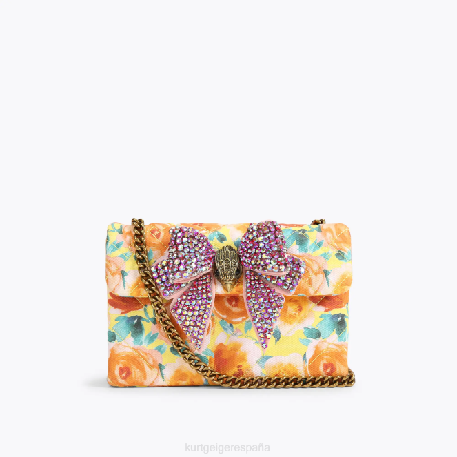 Kurt Geiger mujer londres arco medio kensington 2LPR3 | bolsas naranja